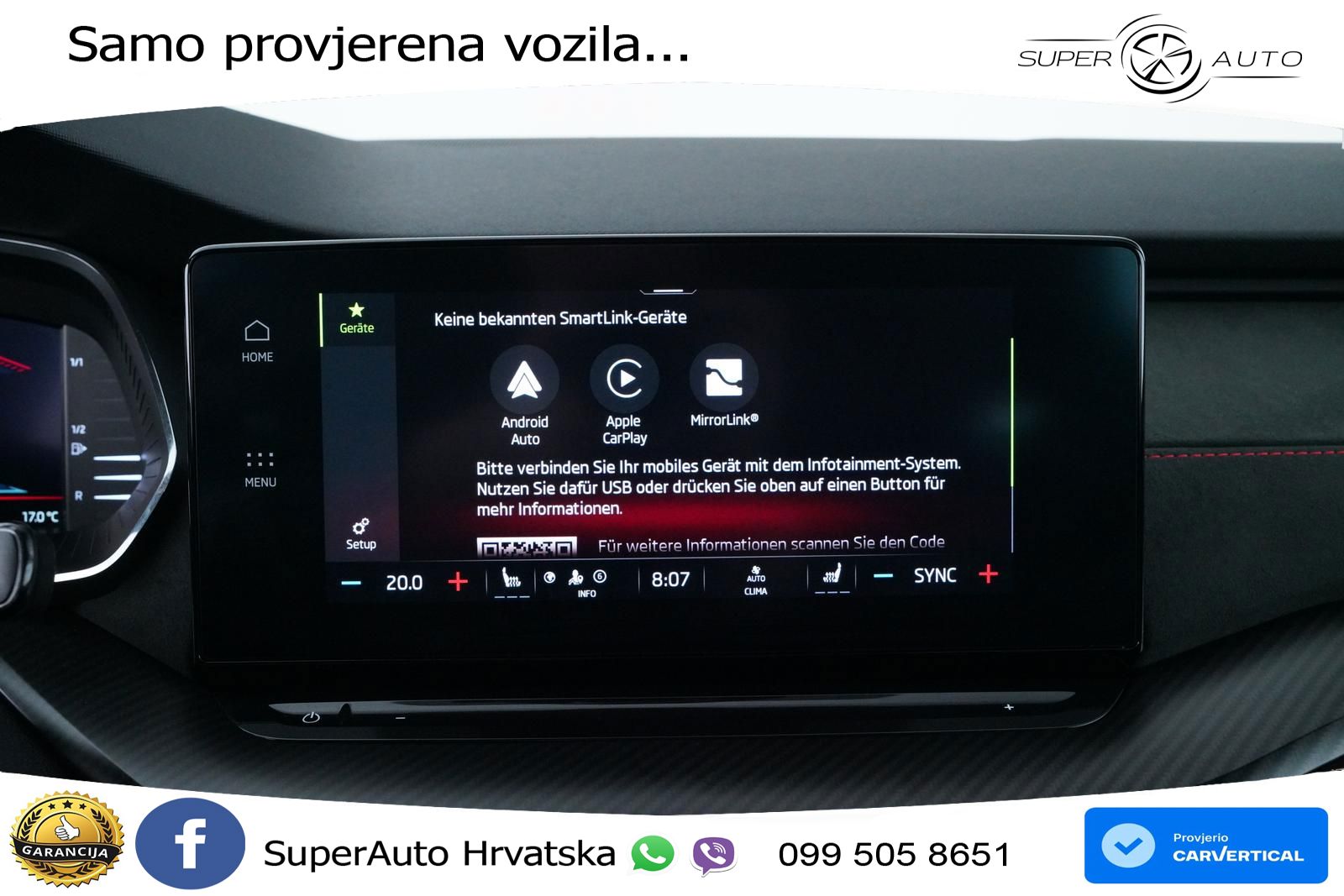 Škoda Octavia Combi RS 2.0 TDI (200 KS) DSG