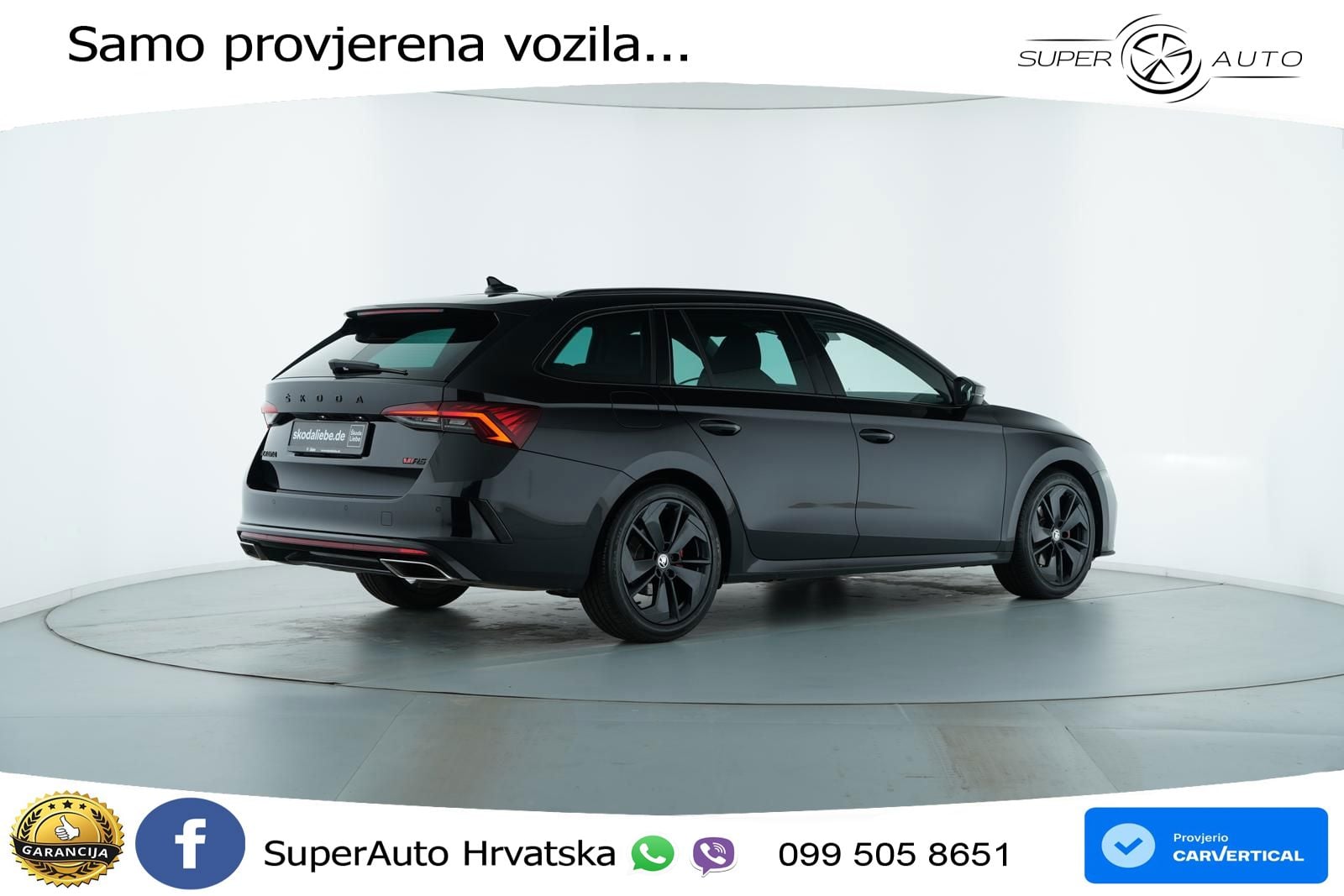 Škoda Octavia Combi RS 2.0 TDI (200 KS) DSG