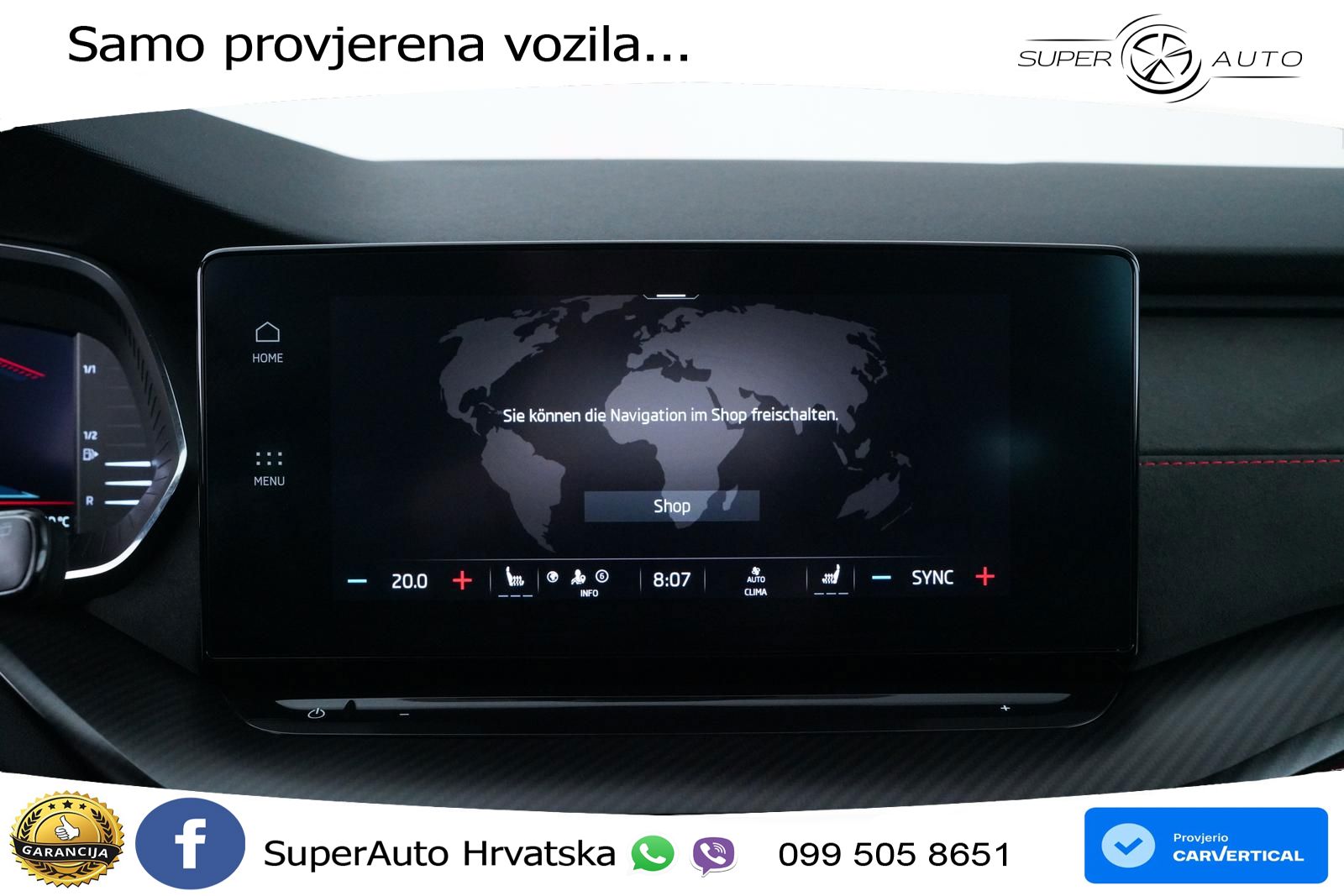 Škoda Octavia Combi RS 2.0 TDI (200 KS) DSG