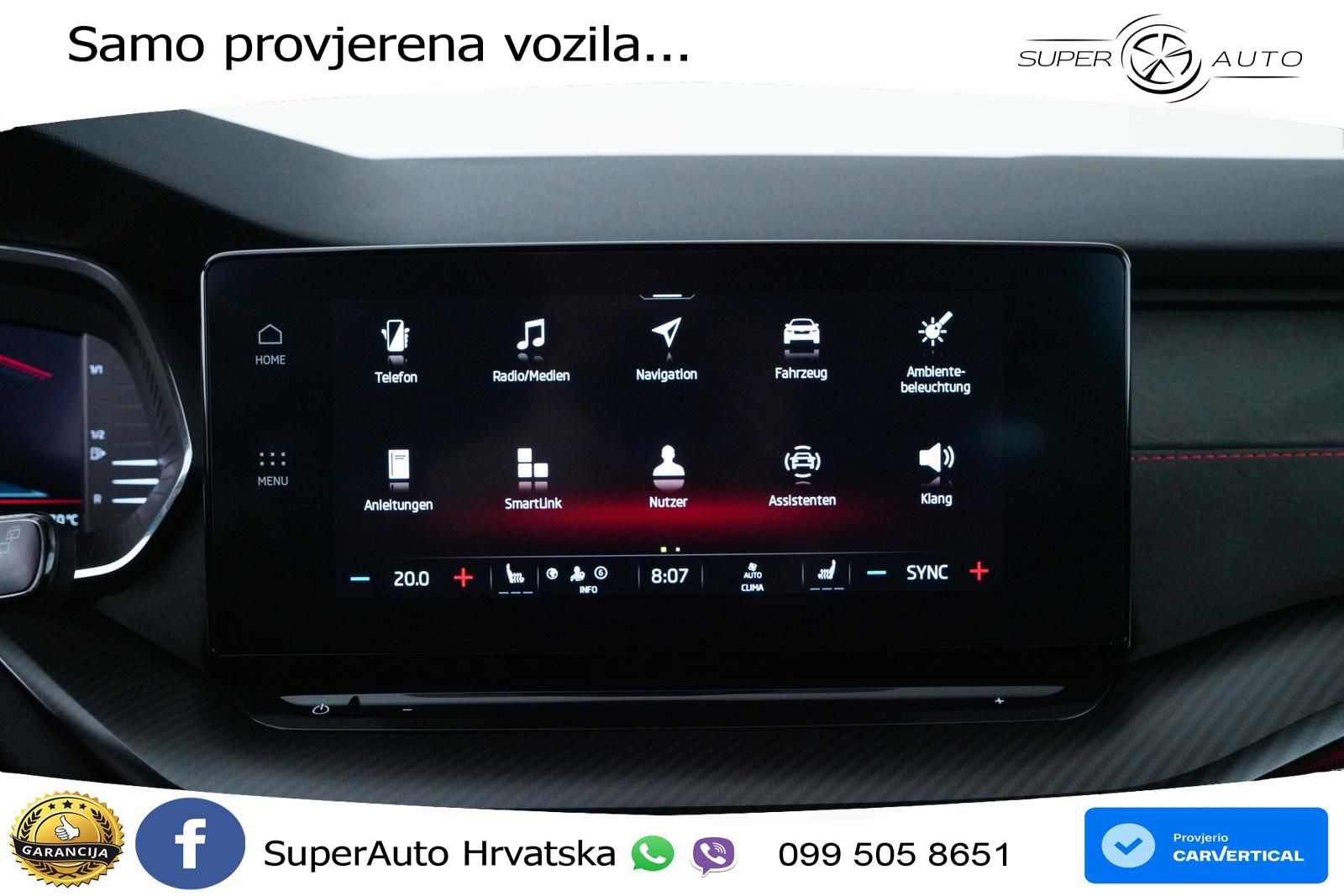 Škoda Octavia Combi RS 2.0 TDI (200 KS) DSG