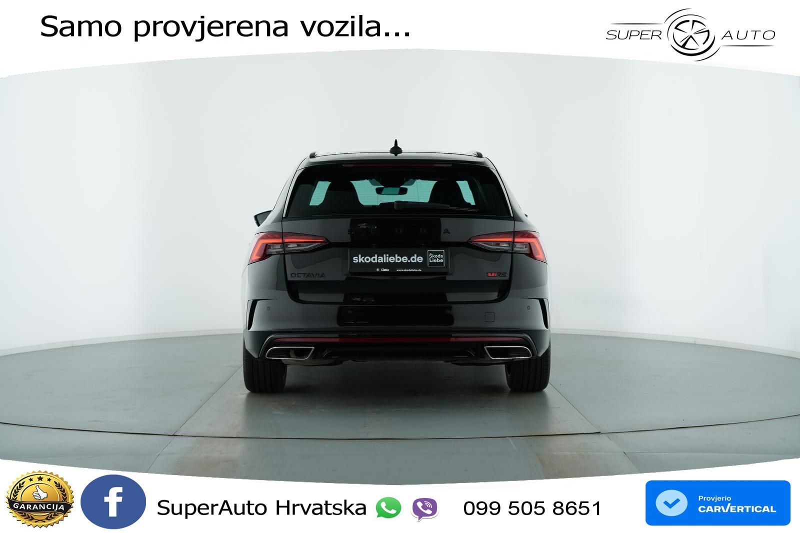 Škoda Octavia Combi RS 2.0 TDI (200 KS) DSG