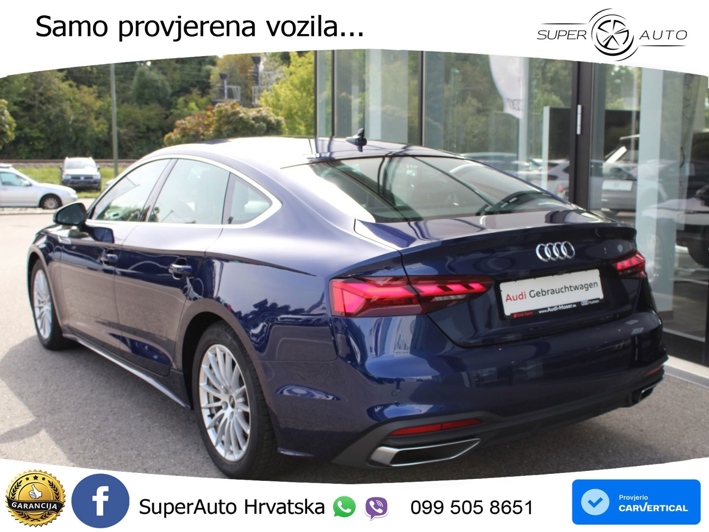 Audi A5 Sportback  40 TFSI (204 KS) S tronic