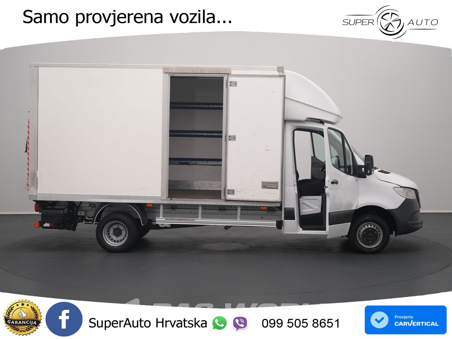 Mercedes-Benz Sprinter 515 CDI Automaat Bakwagen Laadklep Dubb 150 KS