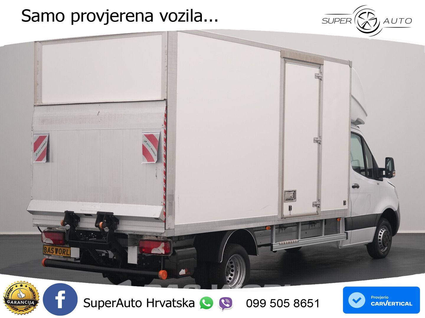 Mercedes-Benz Sprinter 515 CDI Automaat Bakwagen Laadklep Dubb 150 KS