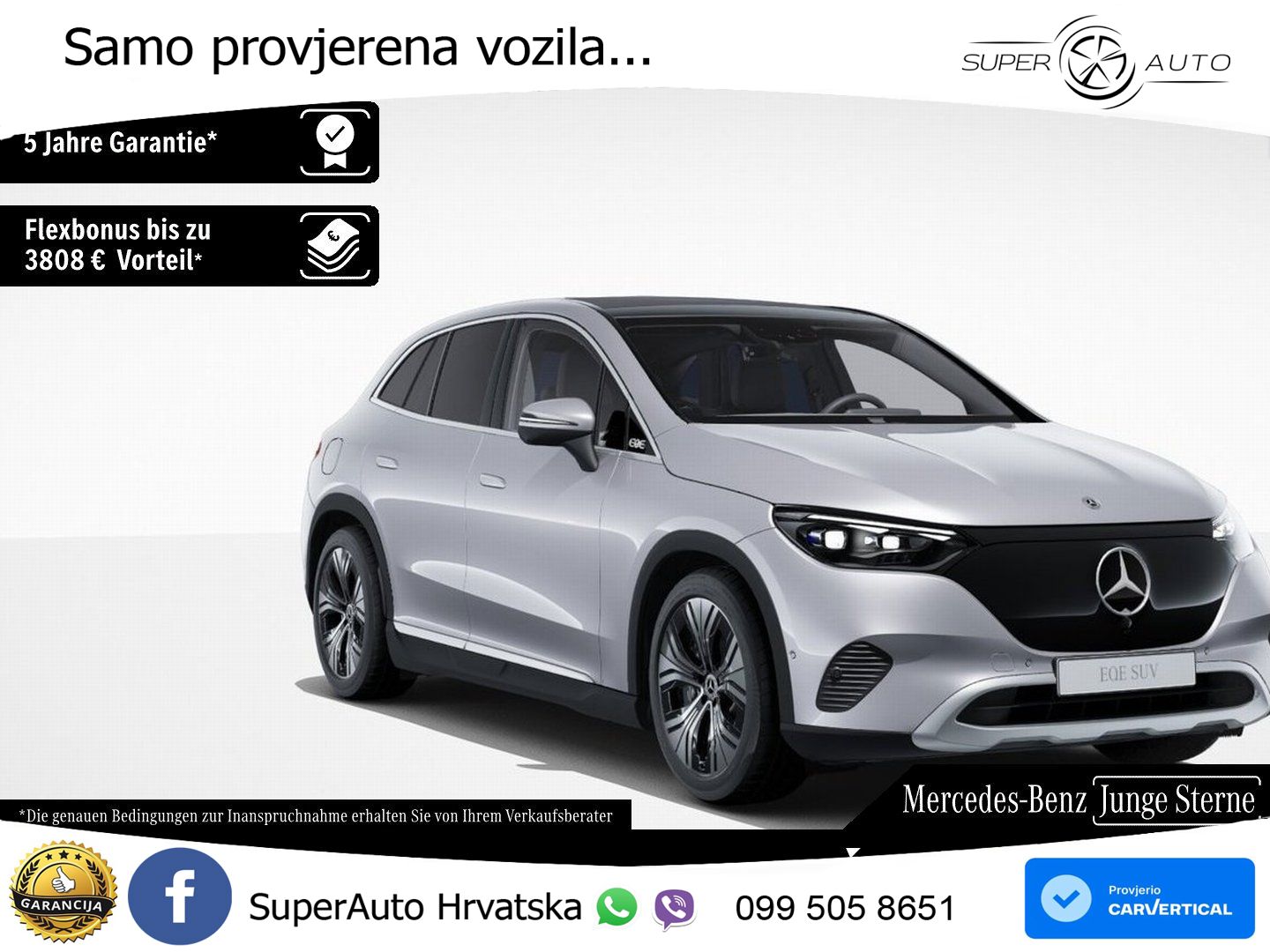 Mercedes EQE SUV 350 100 kWh (292 KS) 4MATIC ZRAČNI+ACC+GR SJED+360+PANO