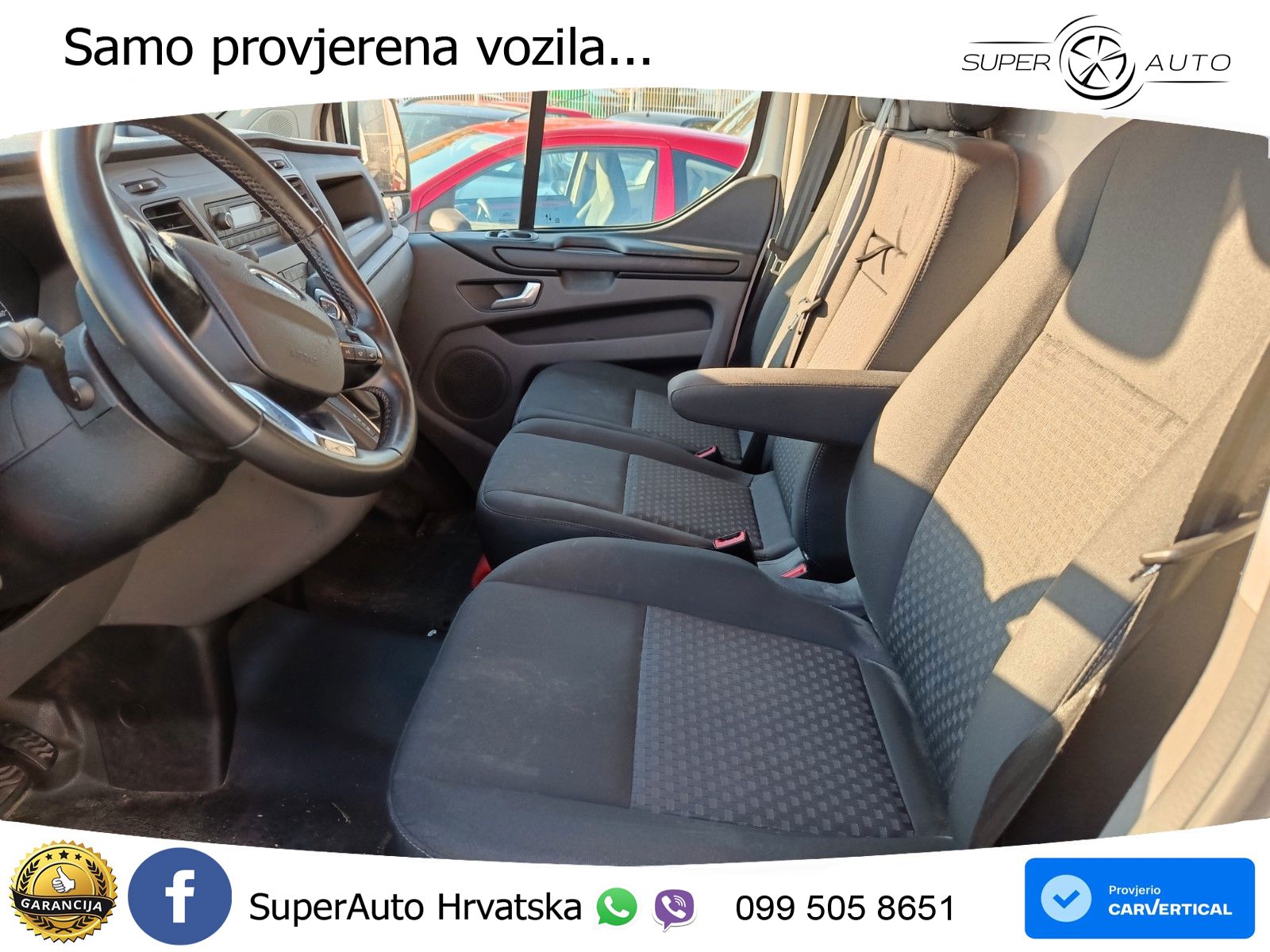 Ford Transit Custom, Klima, PDC 131 KS