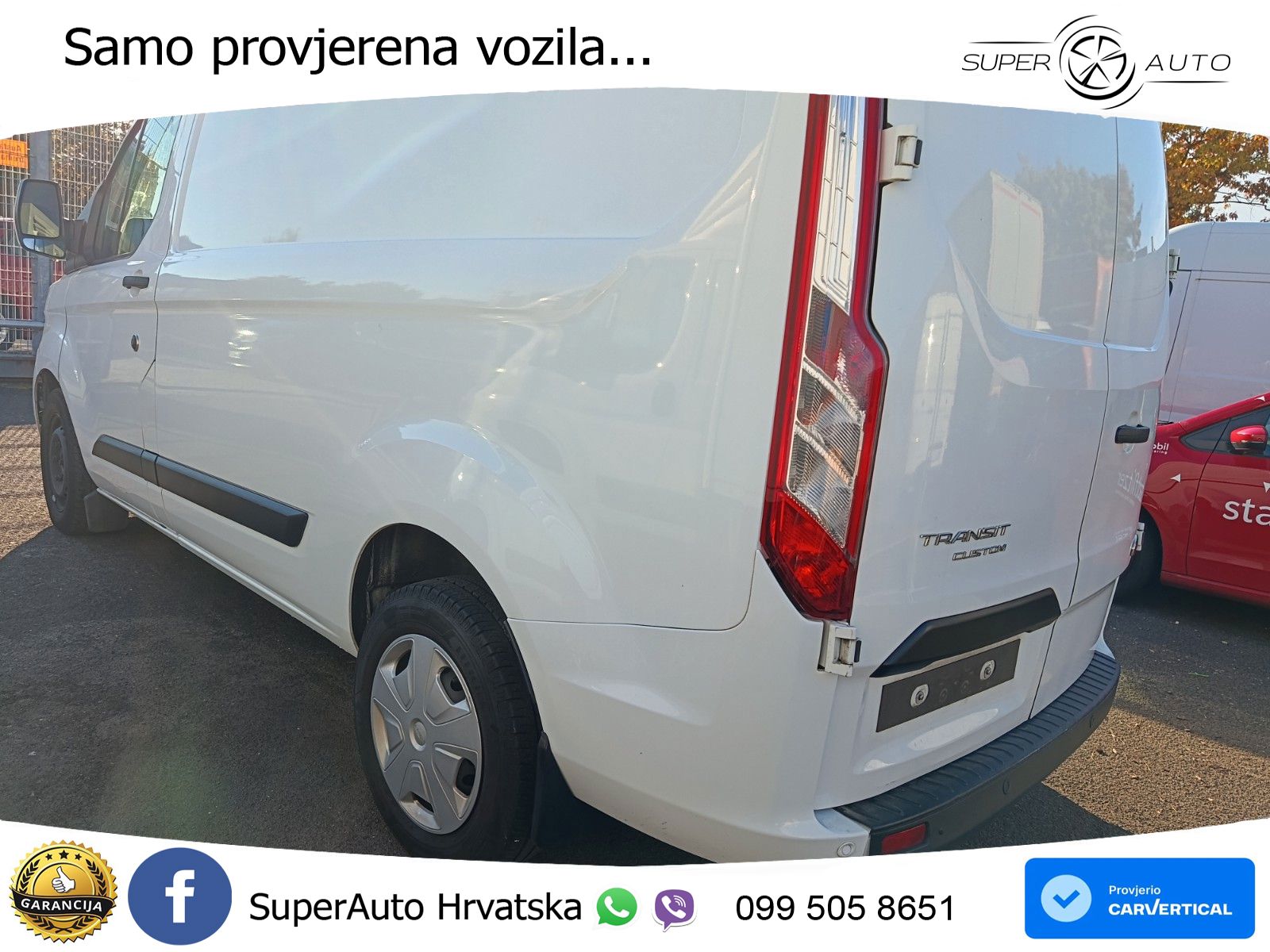 Ford Transit Custom, Klima, PDC 131 KS