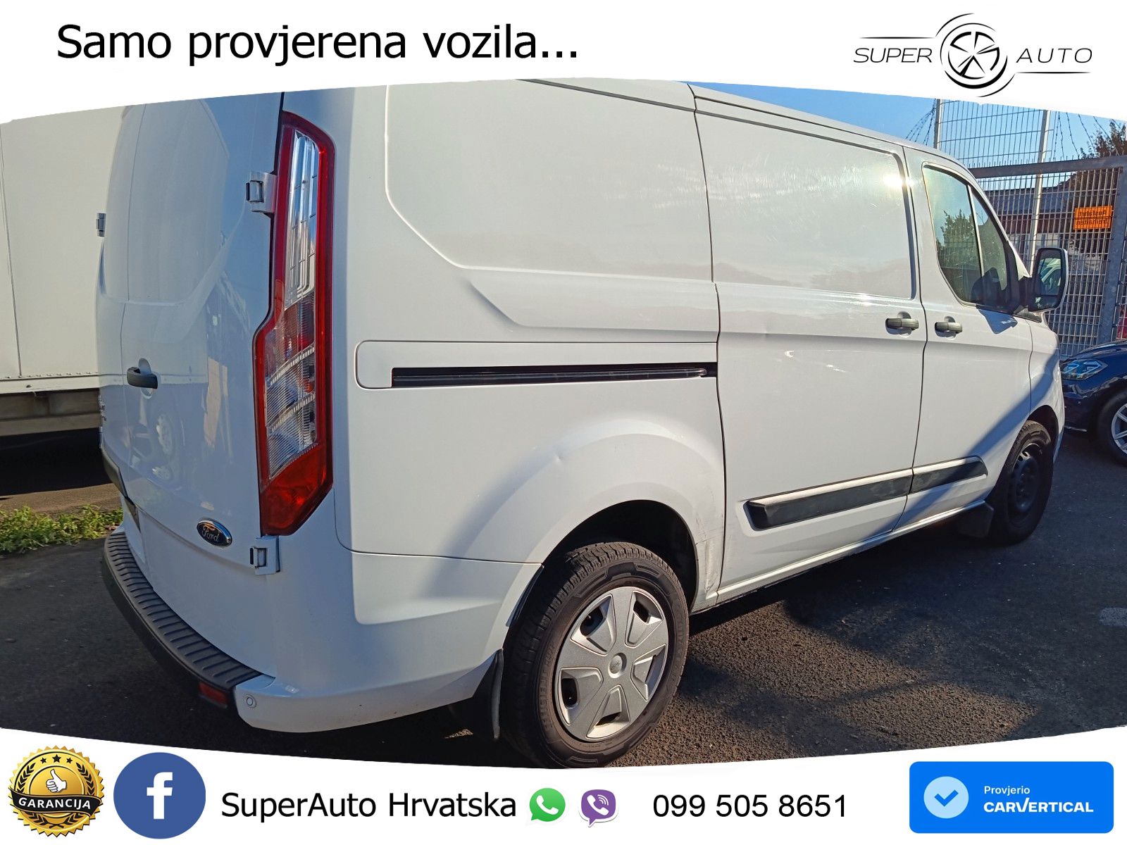 Ford Transit Custom, Klima, PDC 131 KS