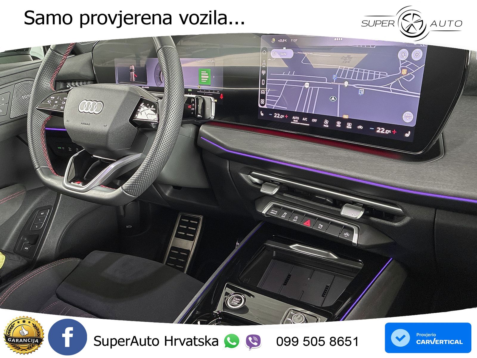 Audi Q3 2.0 TFSI (265 KS) quattro S tronic S line LED+GR SJED+ACC