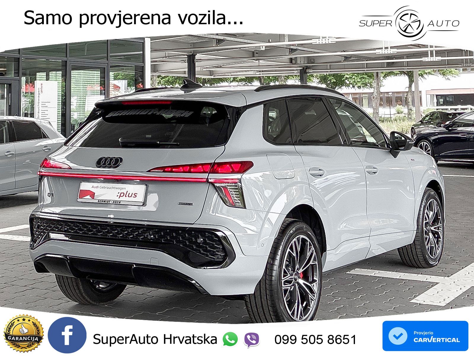 Audi Q3 2.0 TFSI (265 KS) quattro S tronic S line LED+GR SJED+ACC