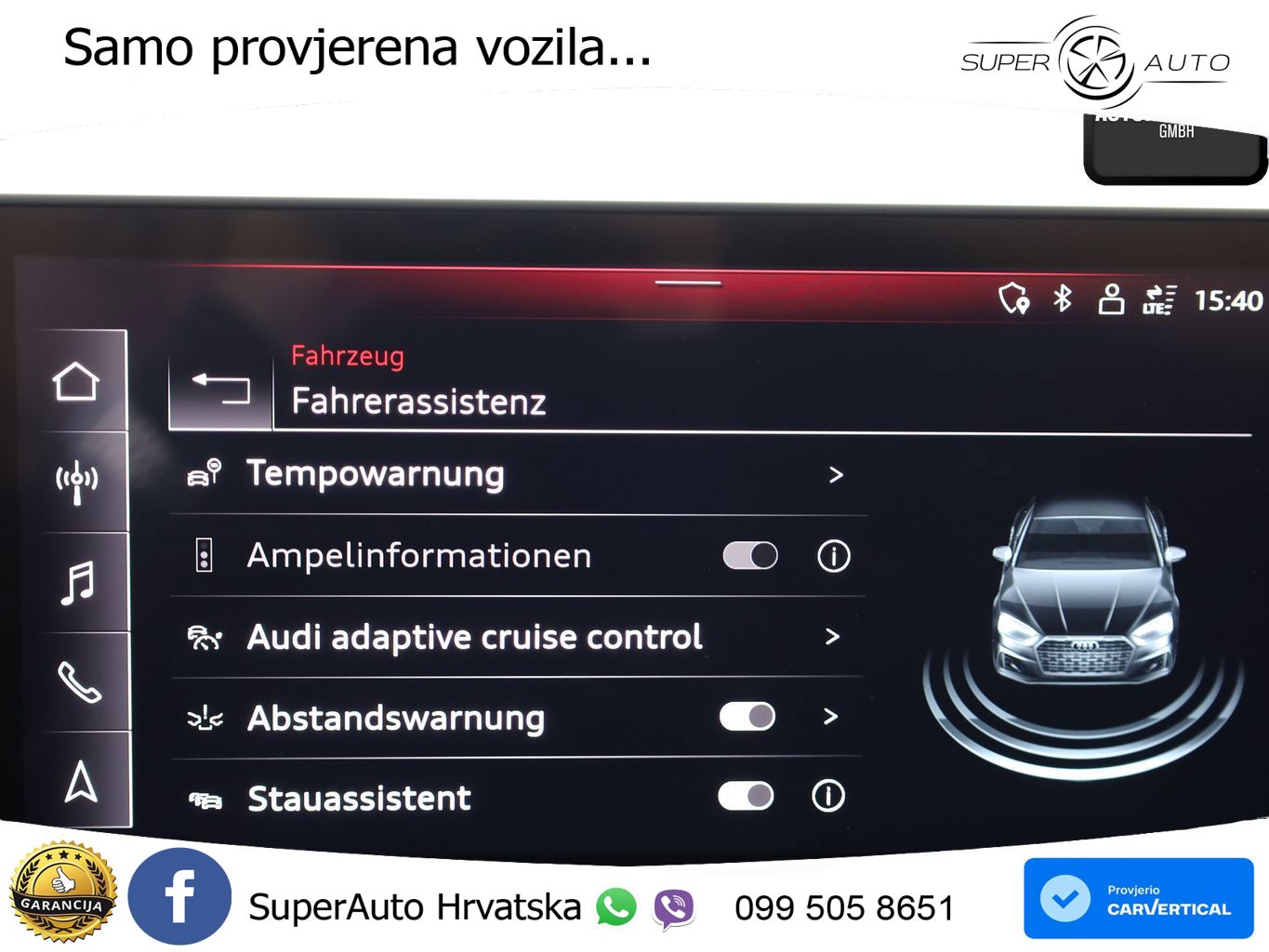 Audi A5 Sportback 40 TDI (204 KS) quattro S tronic S line MATRIX+GR SJED+KAM