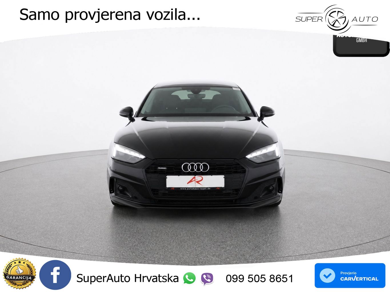Audi A5 Sportback 40 TDI (204 KS) quattro S tronic S line MATRIX+GR SJED+KAM
