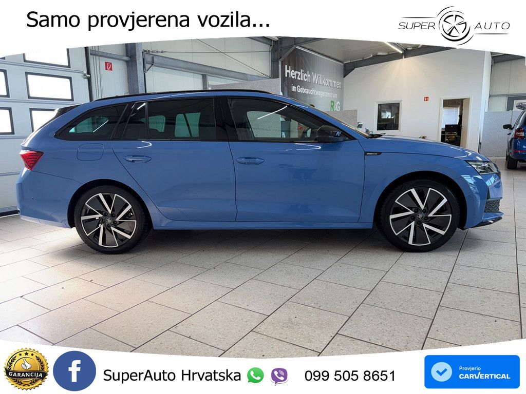 Škoda Octavia Combi 1.5 TSI (150 KS) DSG SportLine MATRIX+GR SJED+KAM