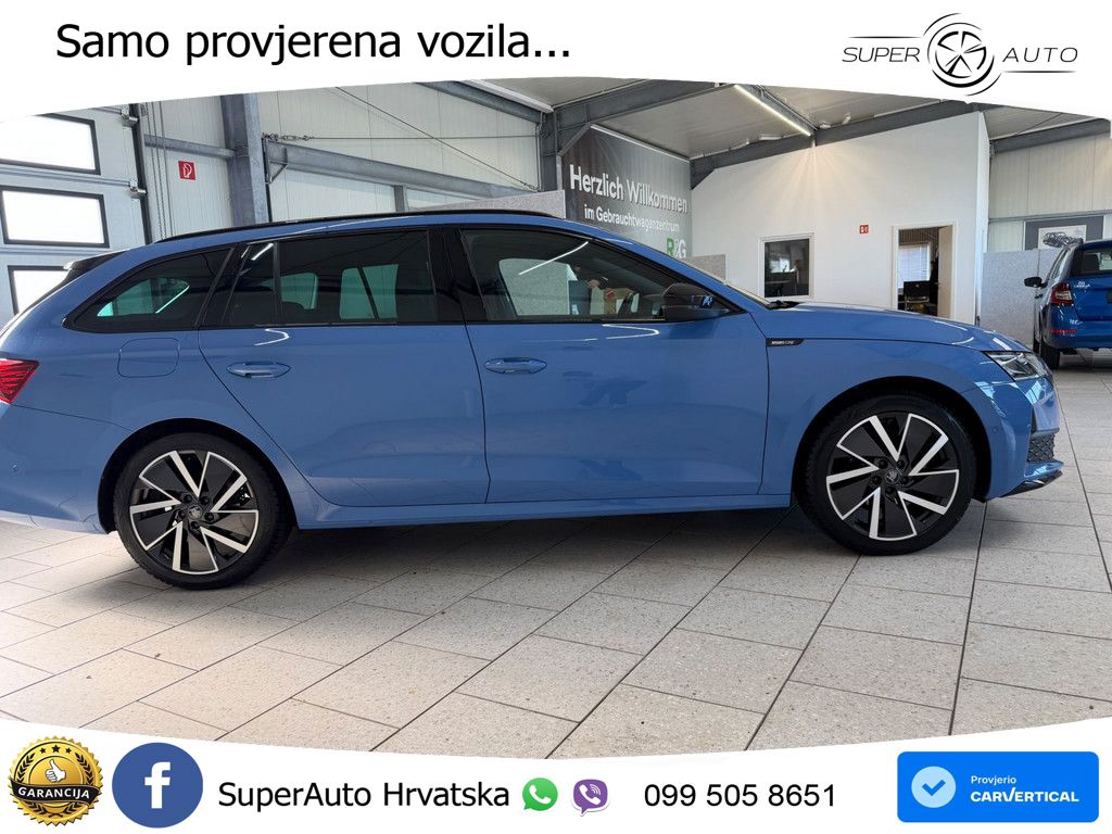 Škoda Octavia Combi 1.5 TSI (150 KS) DSG SportLine MATRIX+GR SJED+KAM