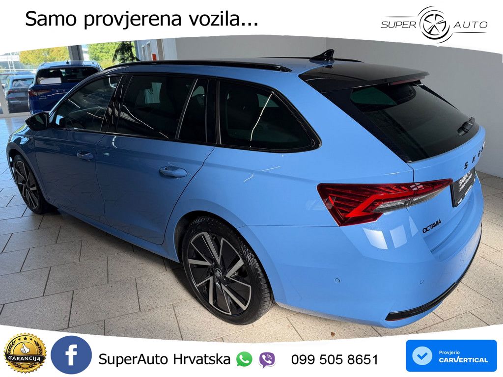Škoda Octavia Combi 1.5 TSI (150 KS) DSG SportLine MATRIX+GR SJED+KAM