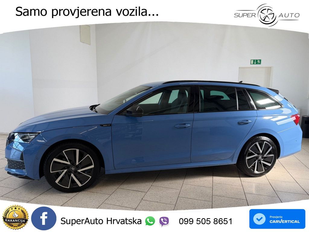 Škoda Octavia Combi 1.5 TSI (150 KS) DSG SportLine MATRIX+GR SJED+KAM