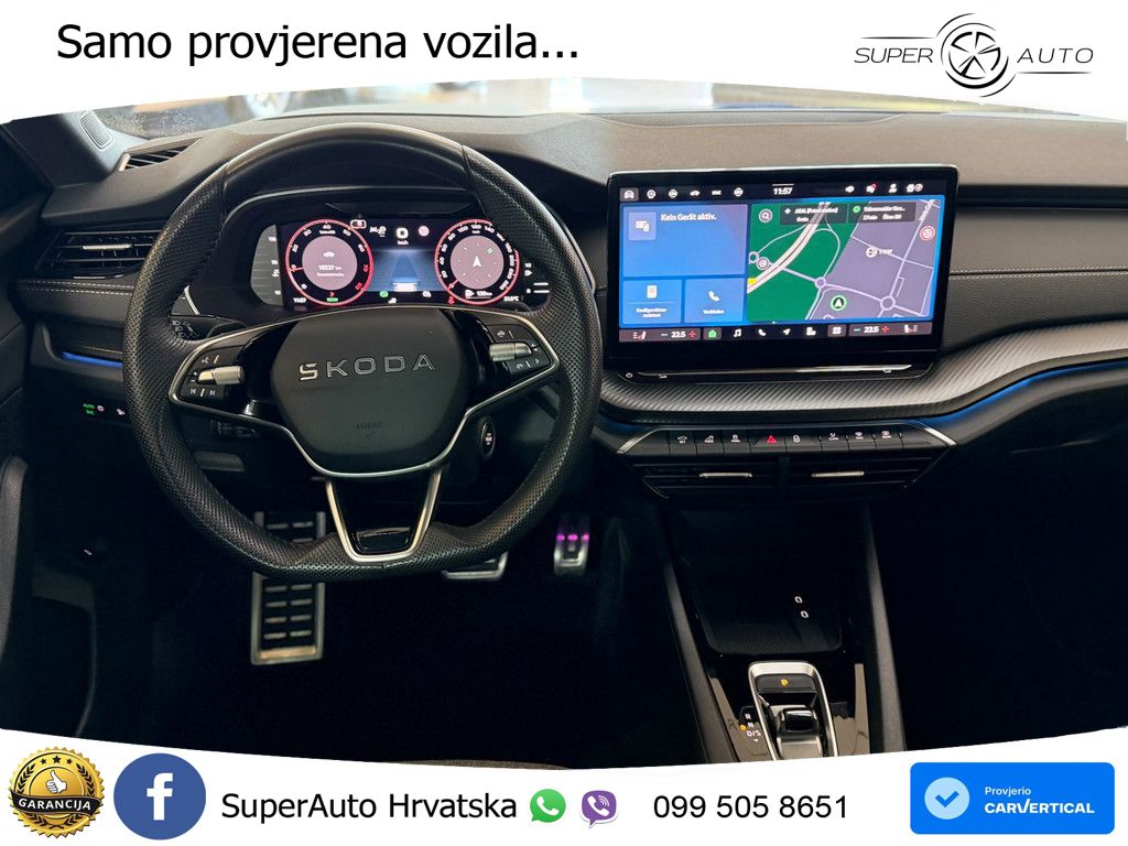 Škoda Octavia Combi 1.5 TSI (150 KS) DSG SportLine MATRIX+GR SJED+KAM