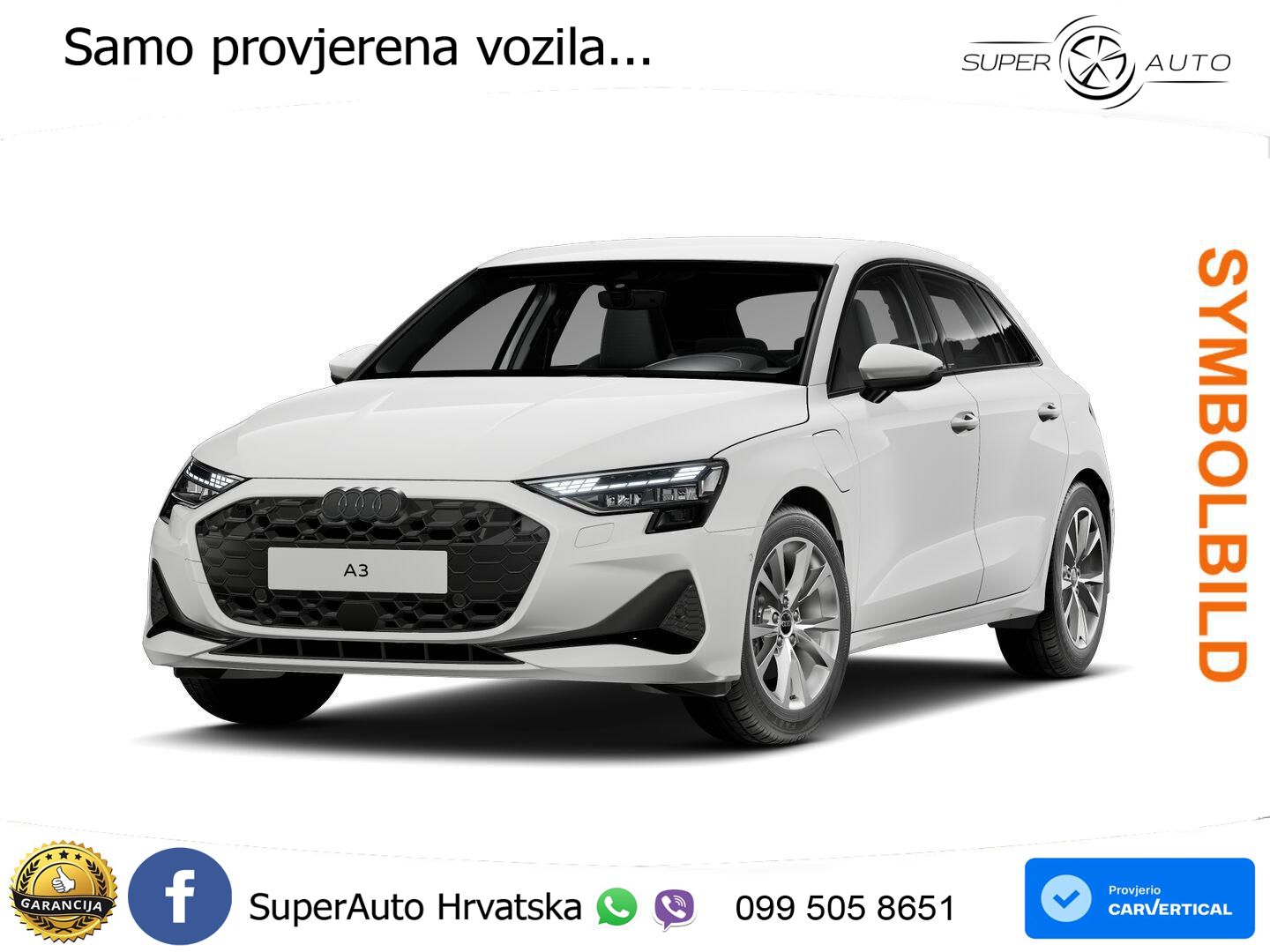 Audi A3 Sportback 40 TFSI e (204 KS) Plug-in Hybrid S tronic advanced LED+GR SJED+ACC