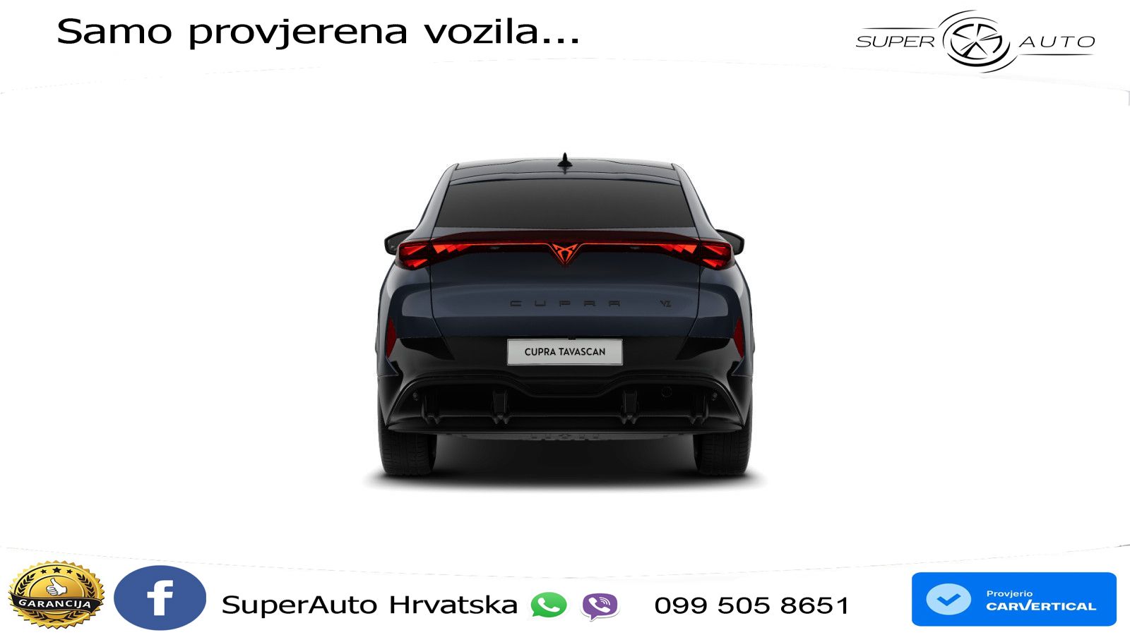 Cupra Tavascan 82 kWh (340 KS)  4WD VZ LED+GR SJED+ACC