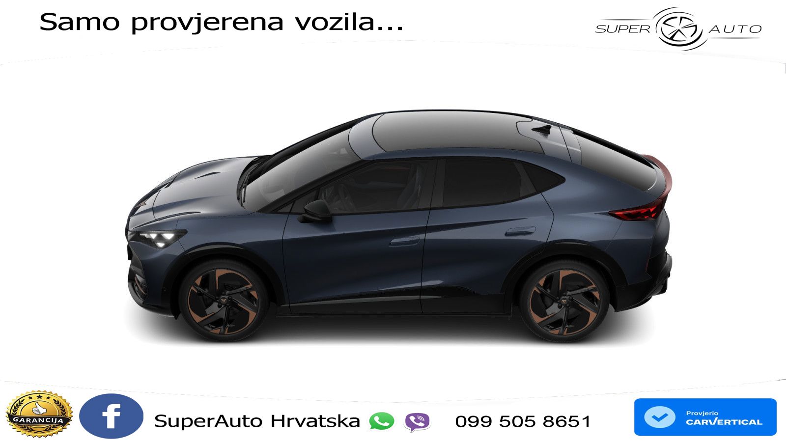Cupra Tavascan 82 kWh (340 KS)  4WD VZ LED+GR SJED+ACC