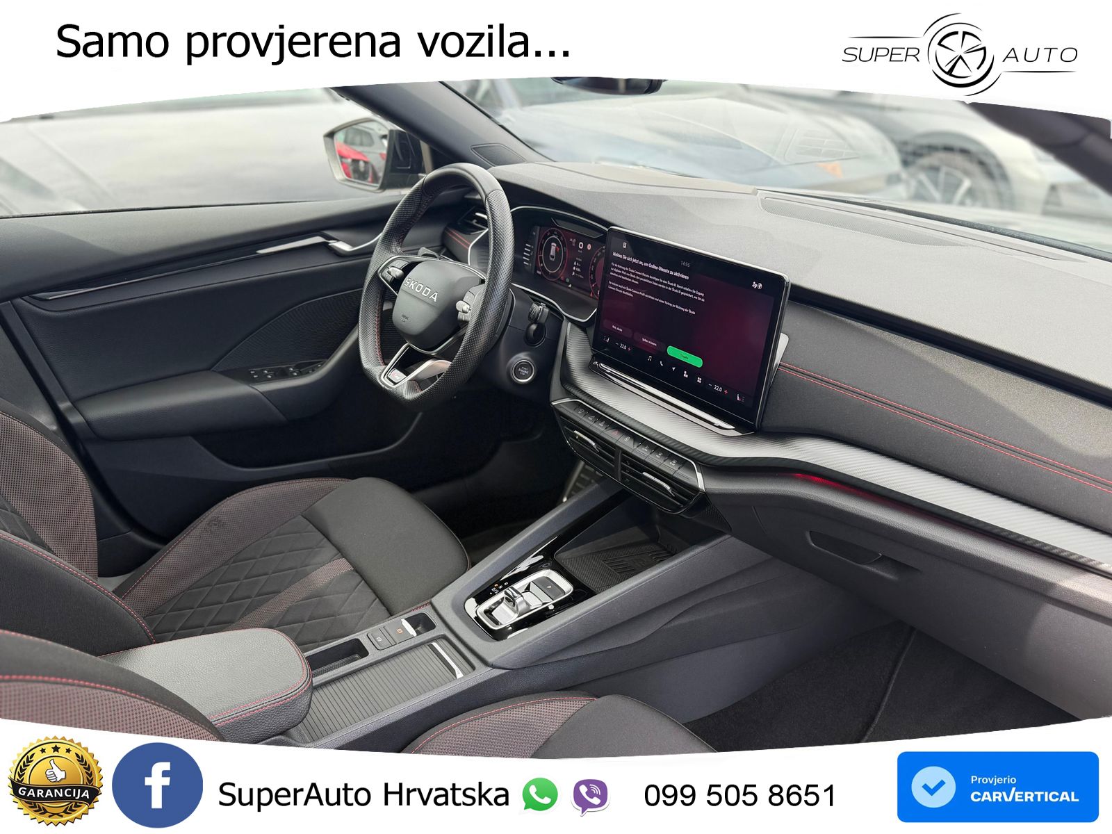 Škoda Octavia Combi RS 2.0 TSI (265 KS) DSG MATRIX+GR SJED+KAM