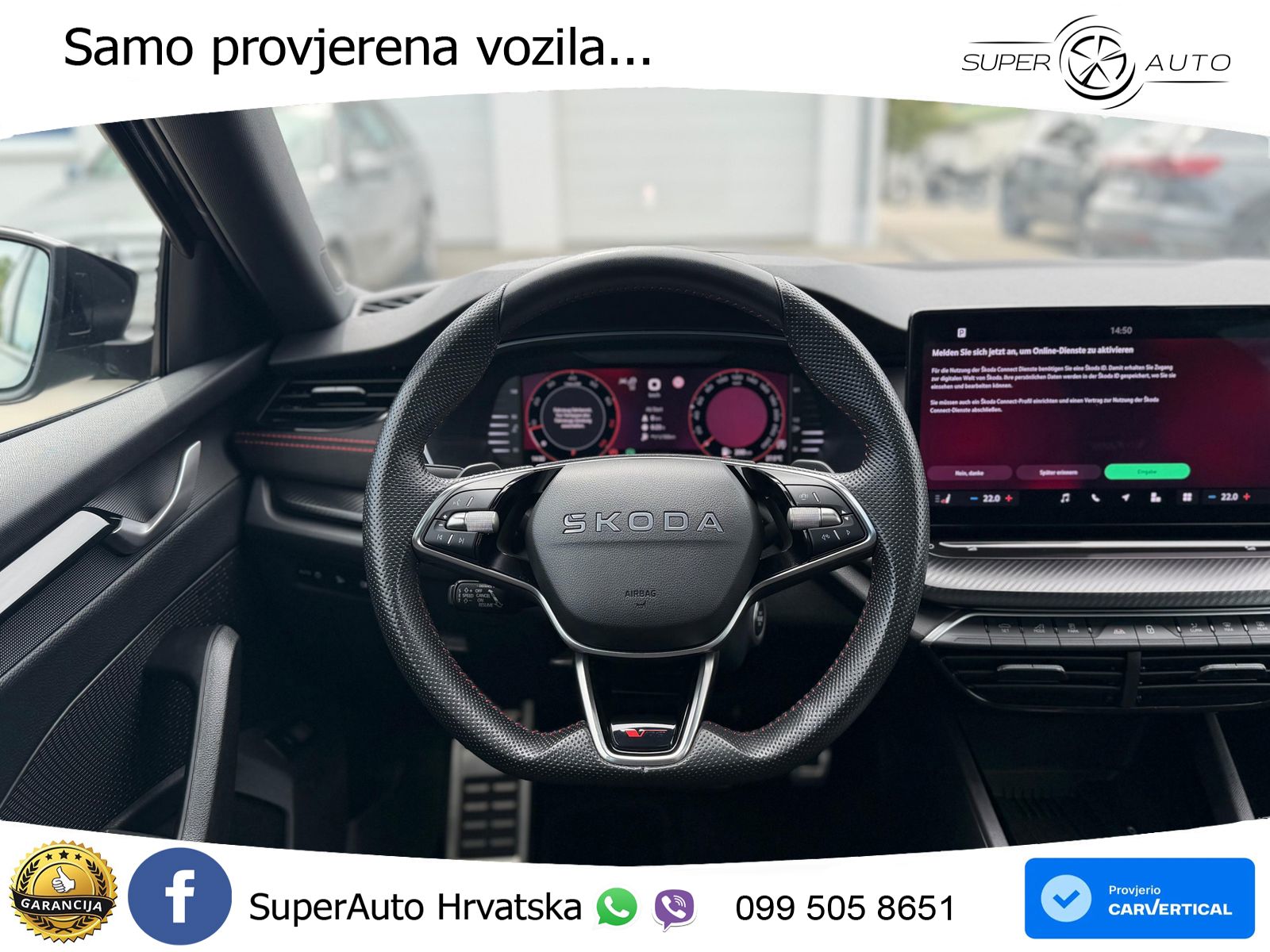 Škoda Octavia Combi RS 2.0 TSI (265 KS) DSG MATRIX+GR SJED+KAM
