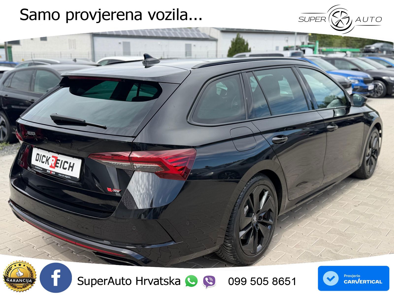 Škoda Octavia Combi RS 2.0 TSI (265 KS) DSG MATRIX+GR SJED+KAM