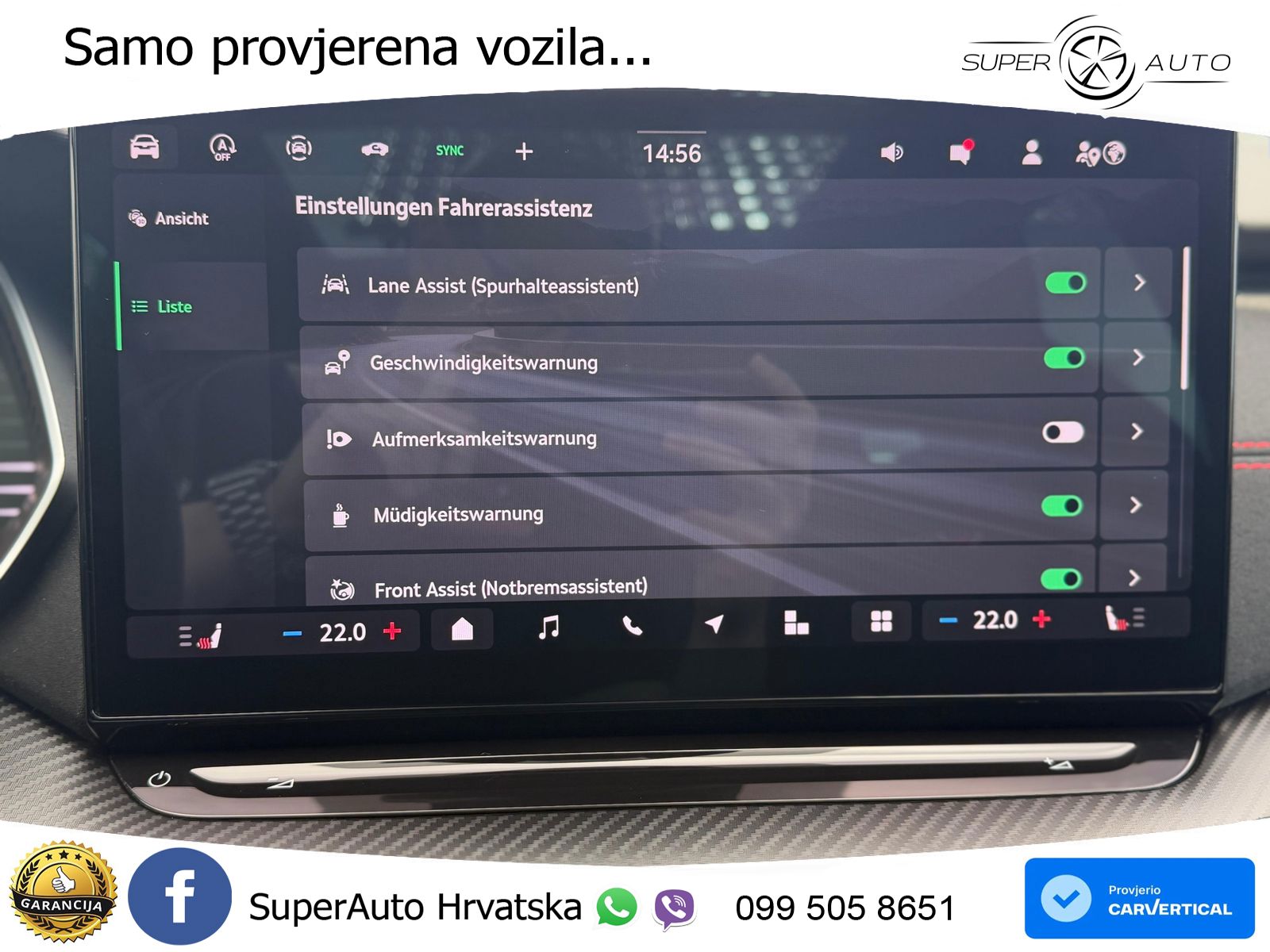Škoda Octavia Combi RS 2.0 TSI (265 KS) DSG MATRIX+GR SJED+KAM