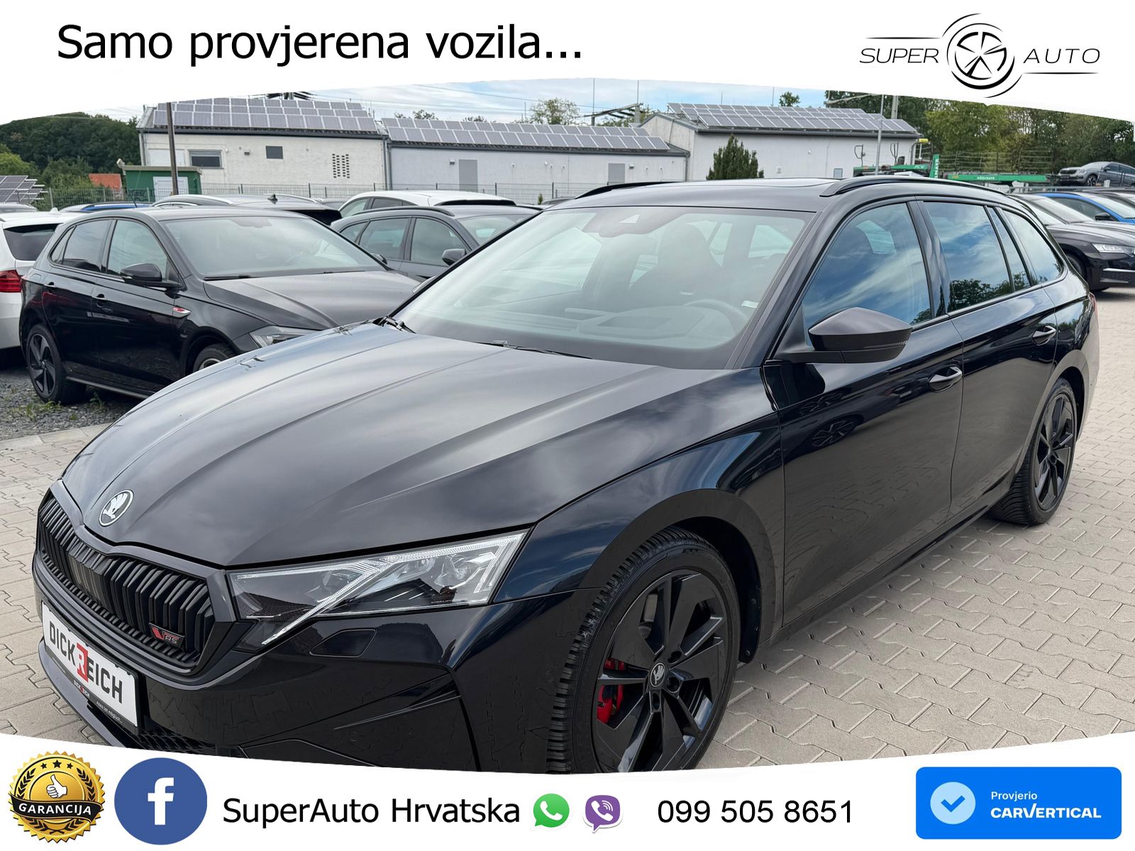 Škoda Octavia Combi RS 2.0 TSI (265 KS) DSG MATRIX+GR SJED+KAM