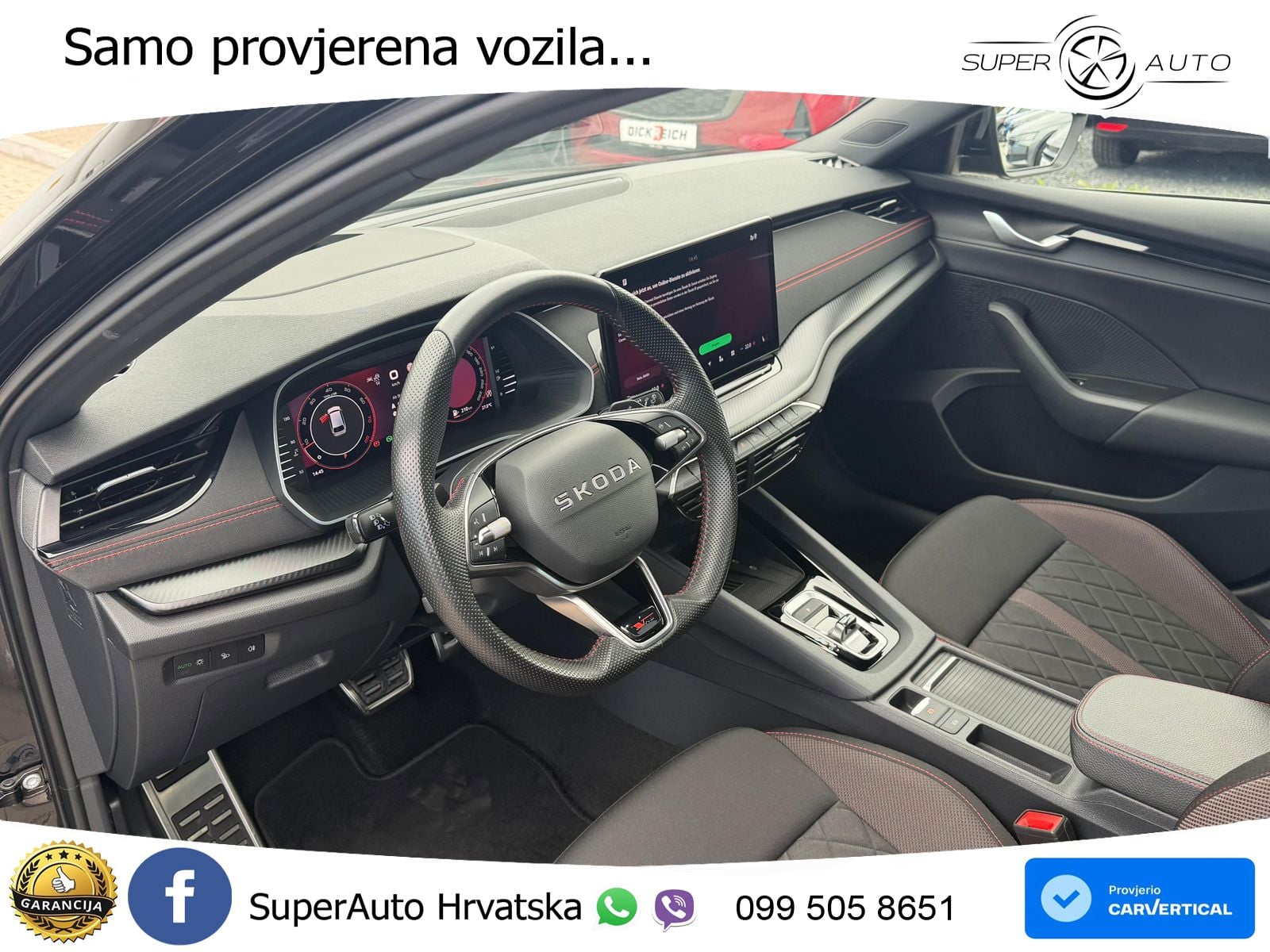Škoda Octavia Combi RS 2.0 TSI (265 KS) DSG MATRIX+GR SJED+KAM
