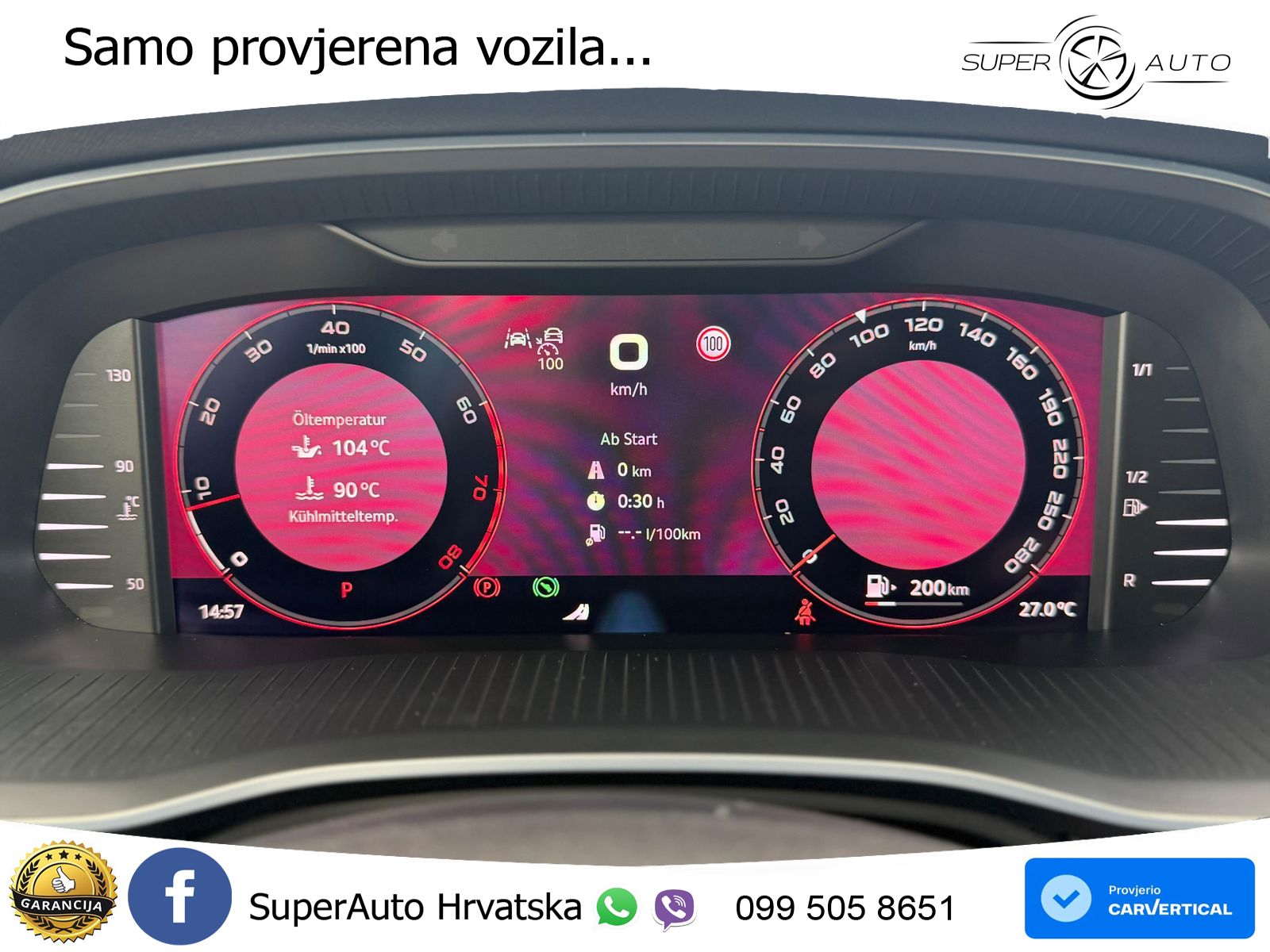 Škoda Octavia Combi RS 2.0 TSI (265 KS) DSG MATRIX+GR SJED+KAM