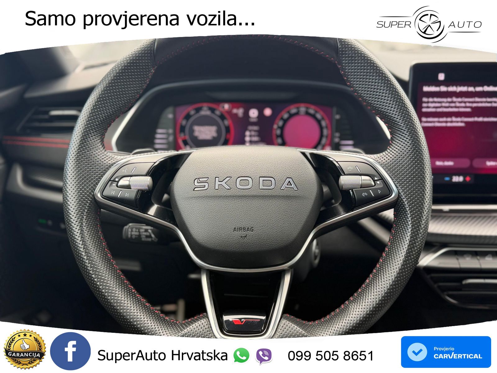 Škoda Octavia Combi RS 2.0 TSI (265 KS) DSG MATRIX+GR SJED+KAM