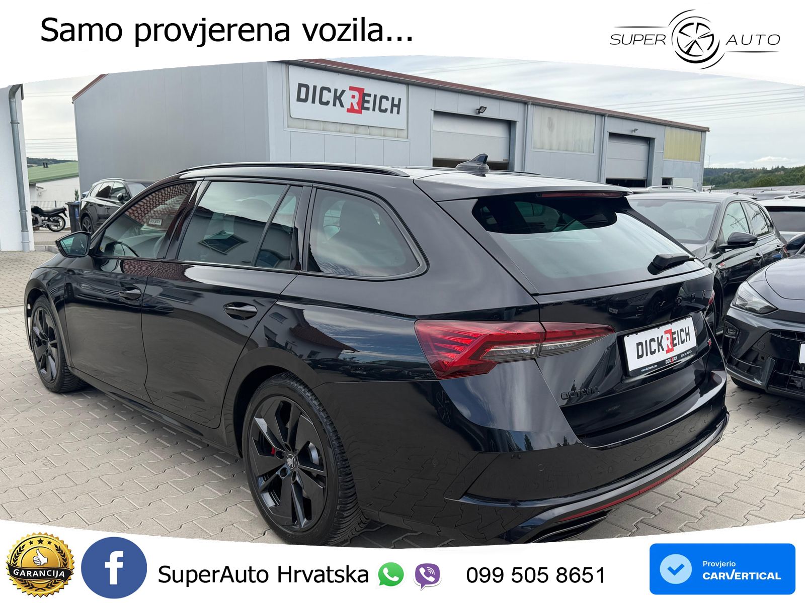 Škoda Octavia Combi RS 2.0 TSI (265 KS) DSG MATRIX+GR SJED+KAM