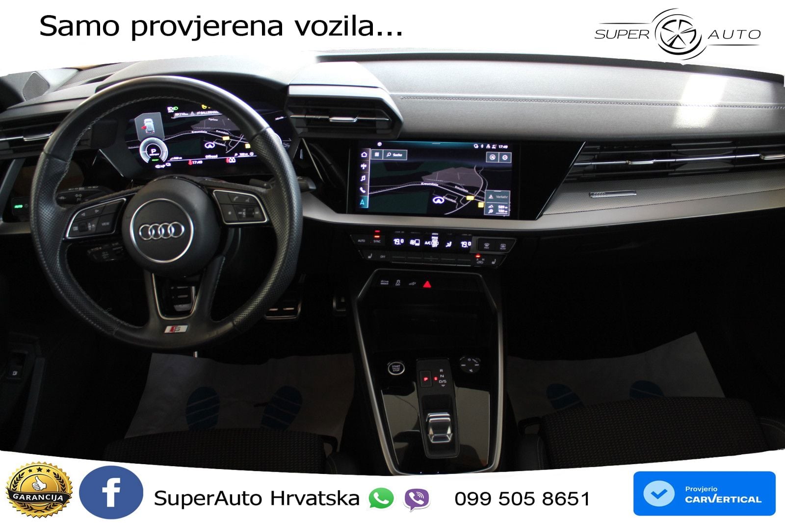 Audi A3 40 TFSIe (204 KS) S tronic S line LED+GR SJED+ACC