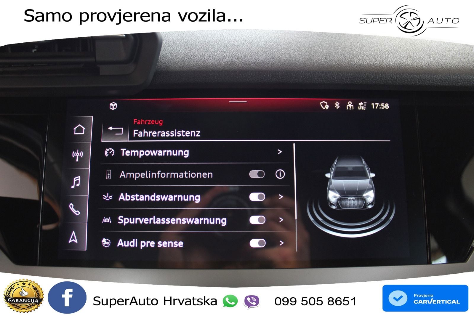 Audi A3 40 TFSIe (204 KS) S tronic S line LED+GR SJED+ACC