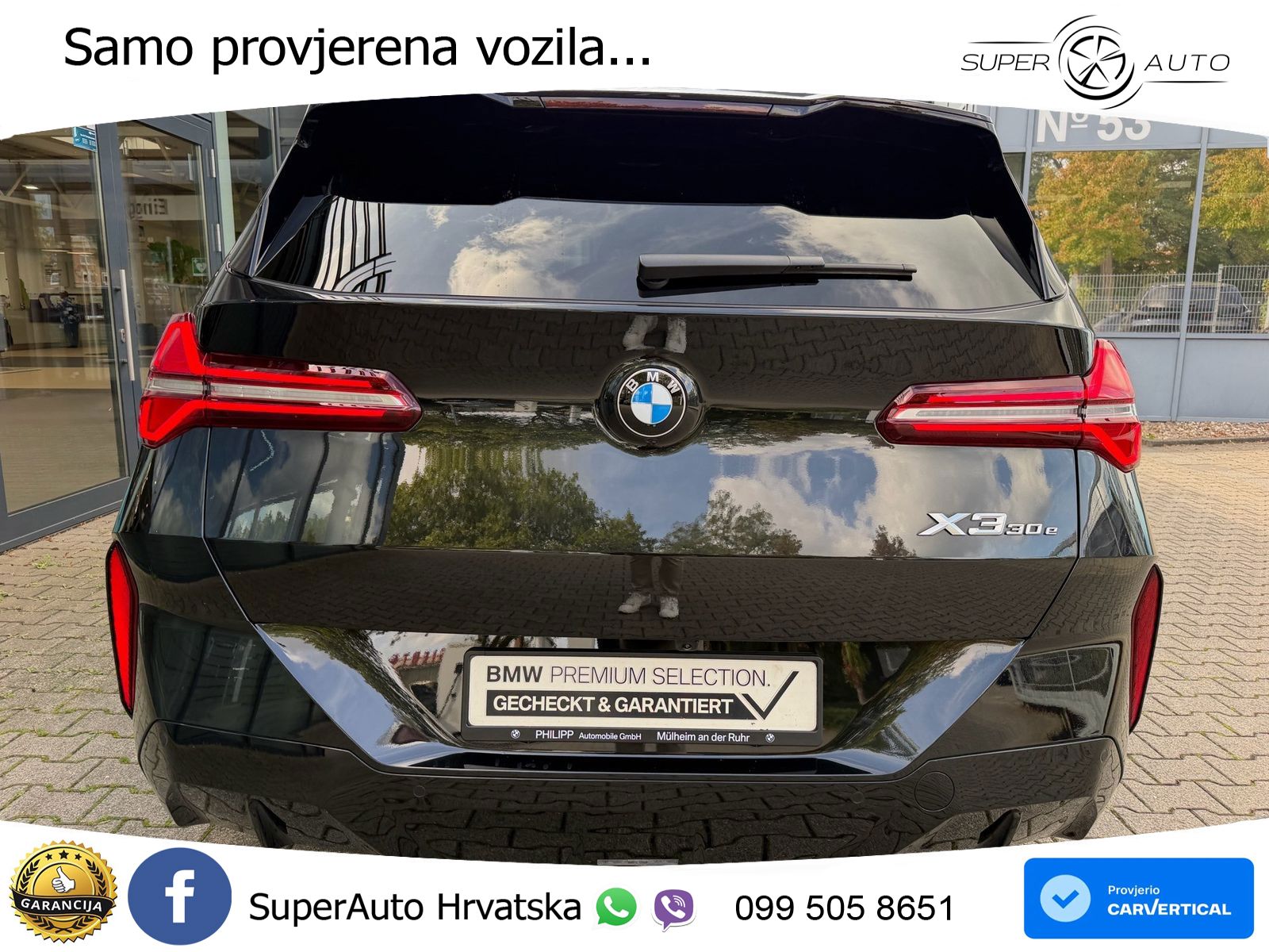 BMW X3 30e xDrive Steptronic M Sport LED+GR SJED+ACC