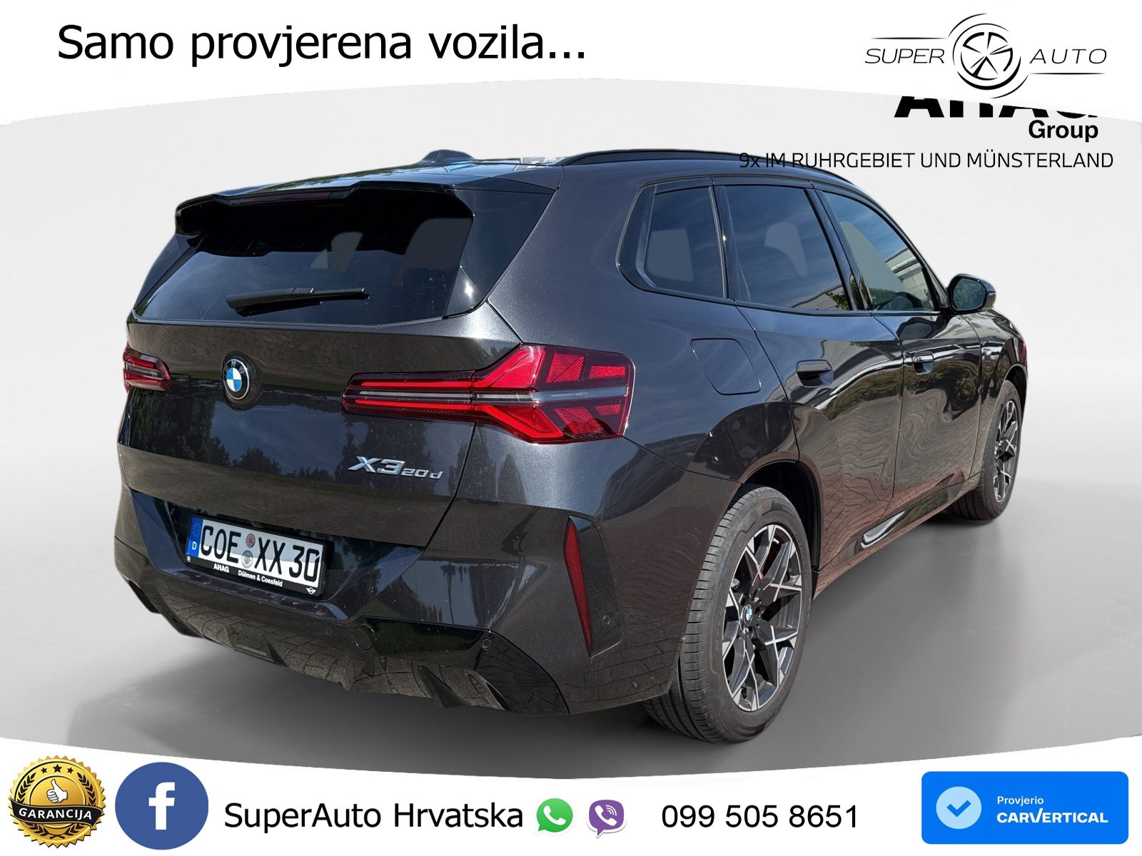 BMW X3 20d xDrive Steptronic LED+GR SJED+ACC