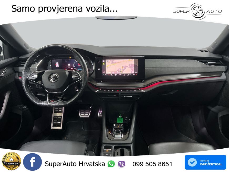 Škoda Octavia Combi RS 2.0 TDI (200 KS) 4x4 DSG LED+GR SJED+ACC