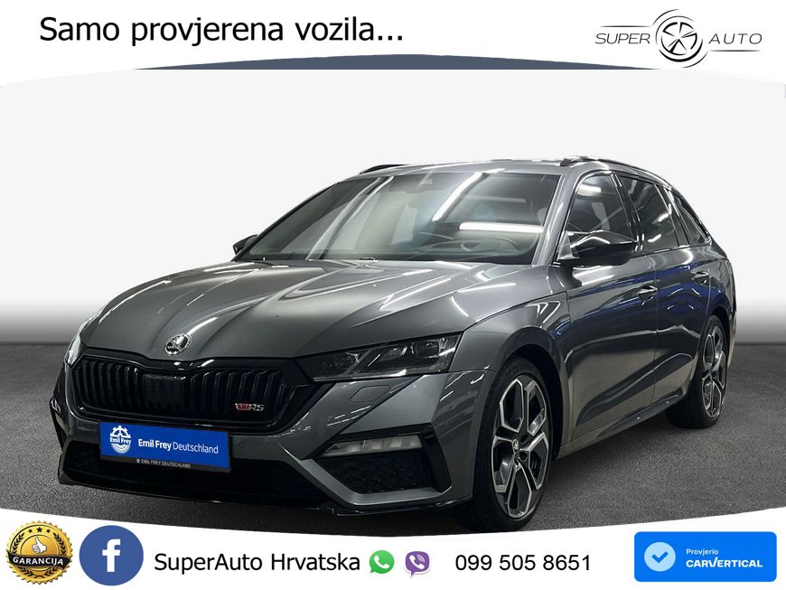 Škoda Octavia Combi RS 2.0 TDI (200 KS) 4x4 DSG LED+GR SJED+ACC