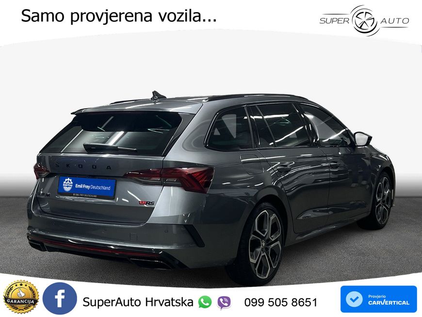 Škoda Octavia Combi RS 2.0 TDI (200 KS) 4x4 DSG LED+GR SJED+ACC
