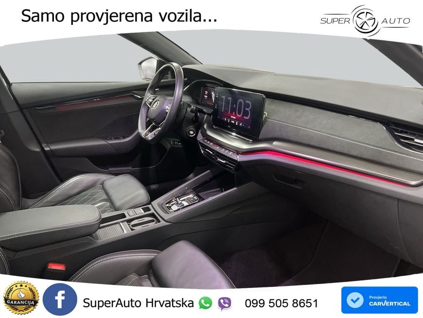 Škoda Octavia Combi RS 2.0 TDI (200 KS) 4x4 DSG LED+GR SJED+ACC
