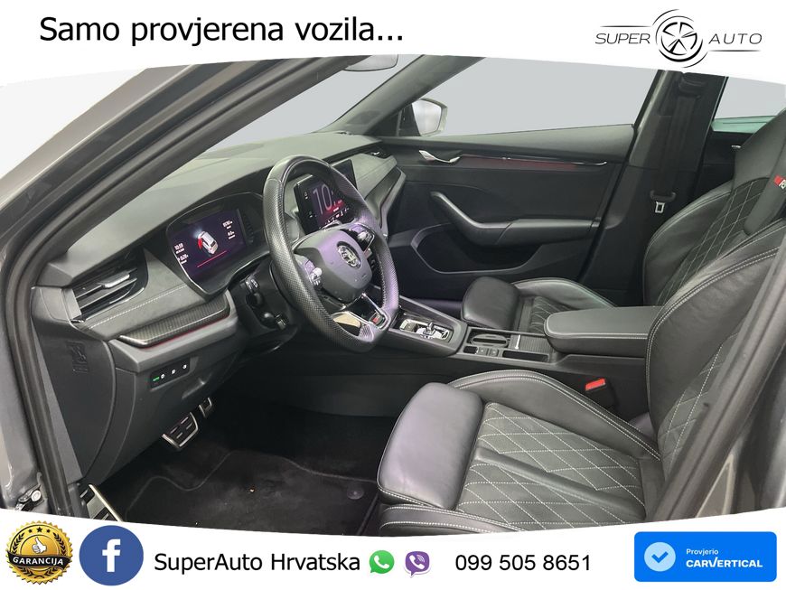 Škoda Octavia Combi RS 2.0 TDI (200 KS) 4x4 DSG LED+GR SJED+ACC