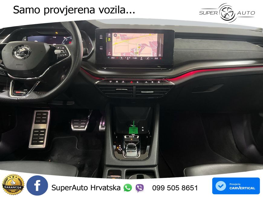 Škoda Octavia Combi RS 2.0 TDI (200 KS) 4x4 DSG LED+GR SJED+ACC