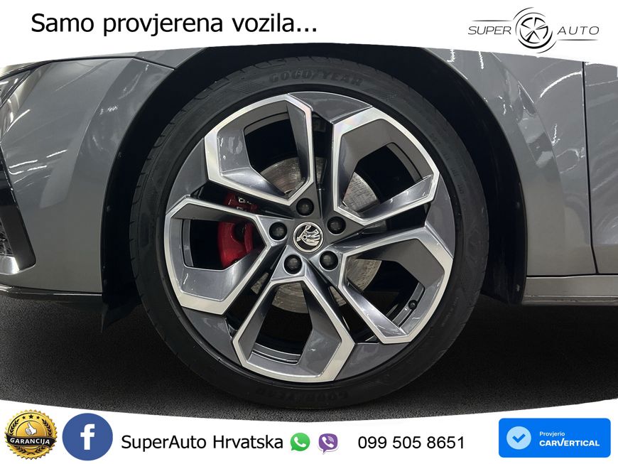Škoda Octavia Combi RS 2.0 TDI (200 KS) 4x4 DSG LED+GR SJED+ACC