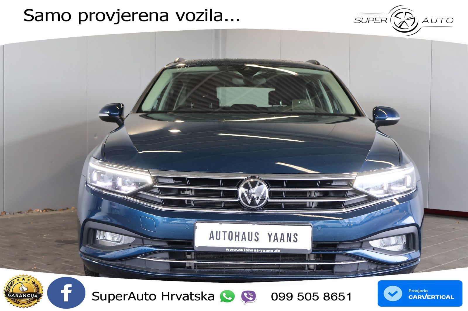 Volkswagen Passat Variant 2.0 TDI (150 KS) DSG Business LED+GR SJED+ACC