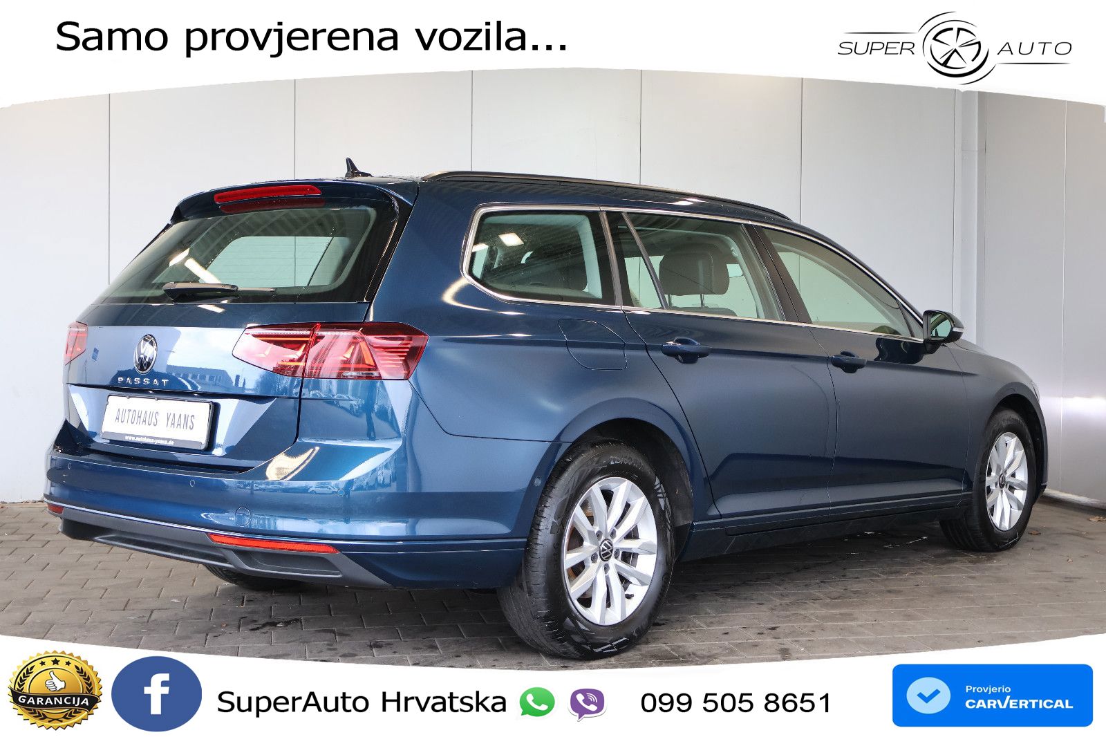 Volkswagen Passat Variant 2.0 TDI (150 KS) DSG Business LED+GR SJED+ACC