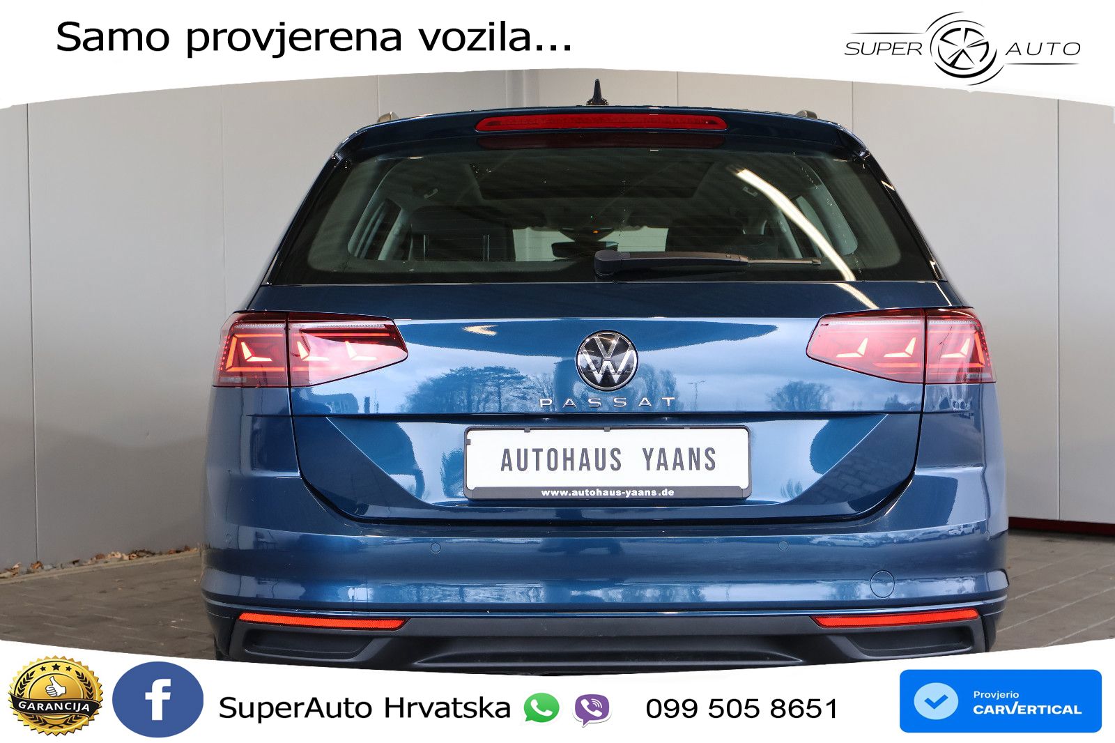 Volkswagen Passat Variant 2.0 TDI (150 KS) DSG Business LED+GR SJED+ACC