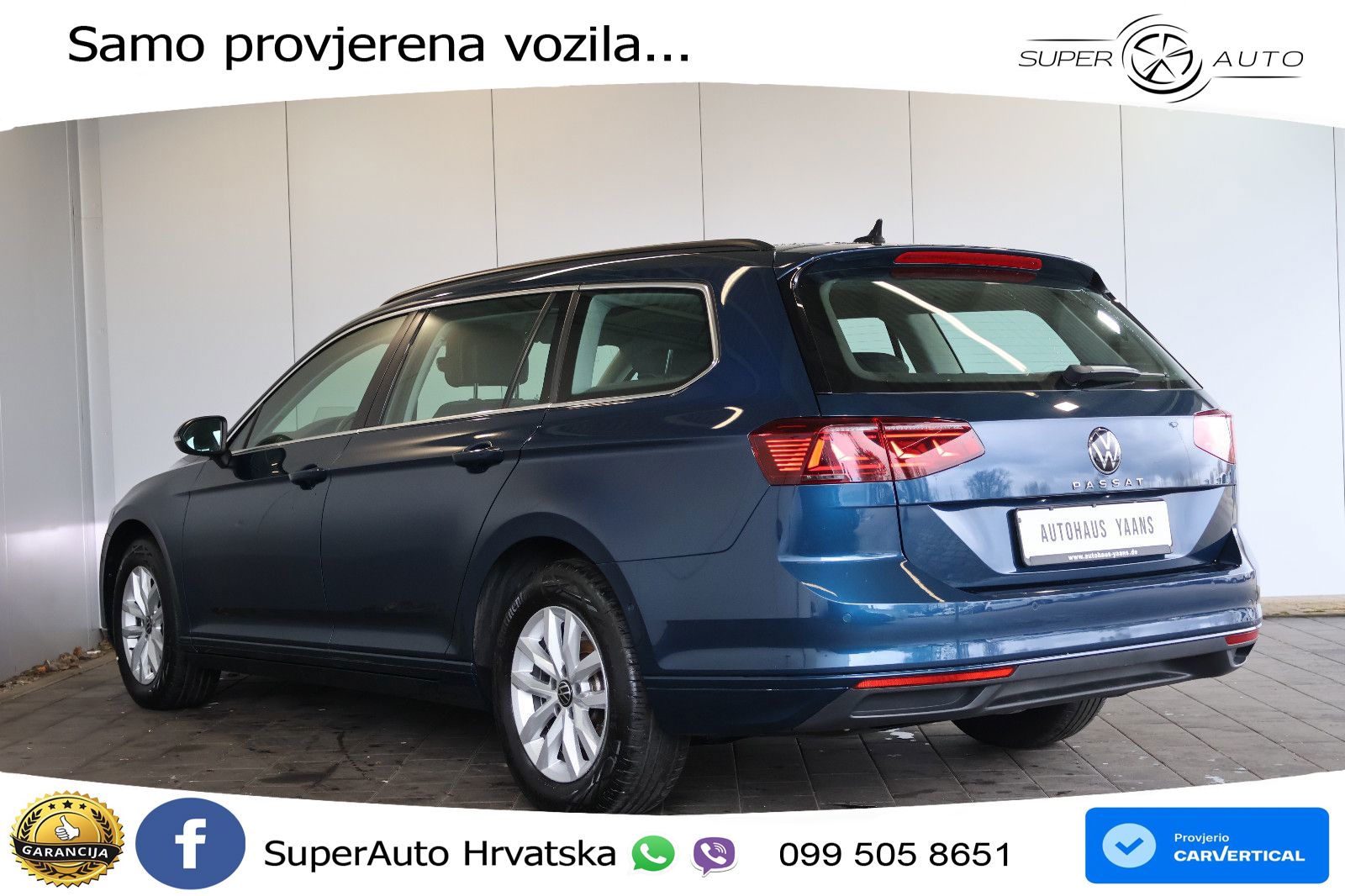 Volkswagen Passat Variant 2.0 TDI (150 KS) DSG Business LED+GR SJED+ACC