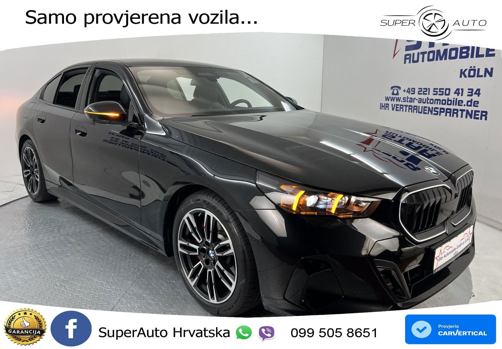 BMW 520d (197 KS) Steptronic M Sport ACC+HEAD+4xGR SJED+360+PANO
