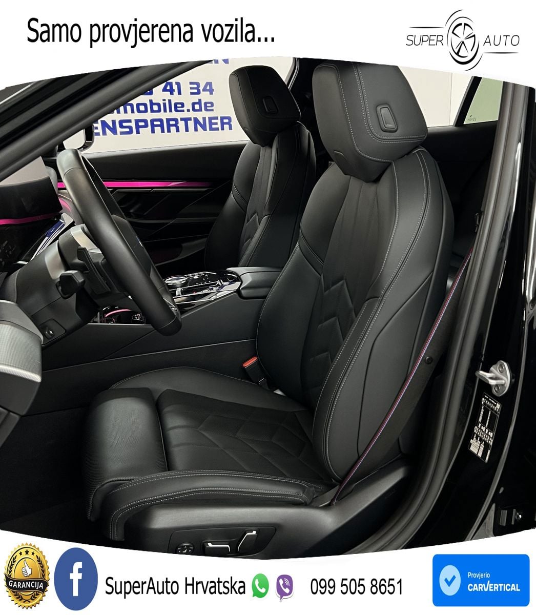 BMW 520d (197 KS) Steptronic M Sport ACC+HEAD+4xGR SJED+360+PANO